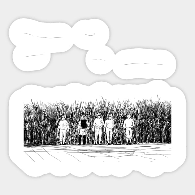 Field of dreams Sticker by Anthony Statham